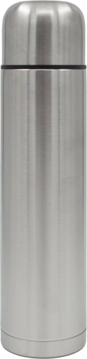 Thermos en acier inoxydable 1 l AKCENT avec bouchon à clip
