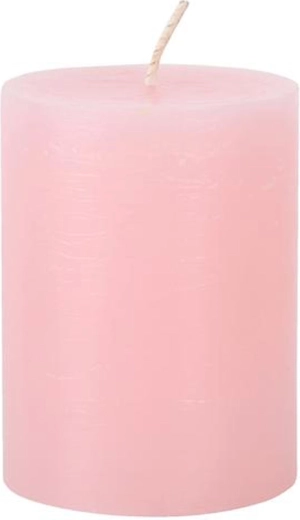 Bougie rustique Provence 10 cm – rose