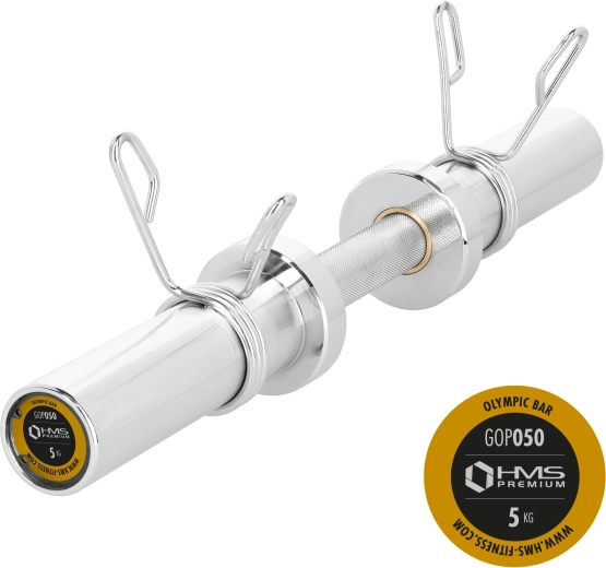 Barre olympique à une main HMS 50 cm, 5 kg