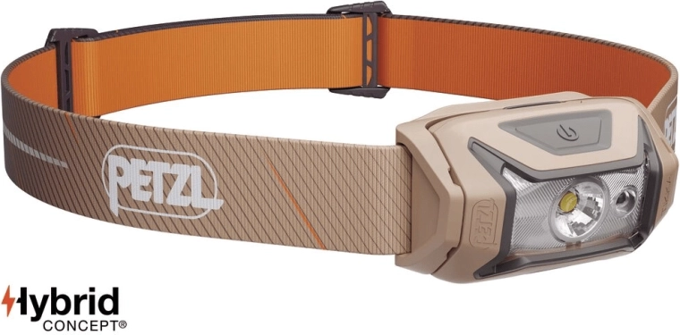 Lampe frontale rechargeable Petzl Tikka Core marron