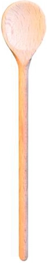 Cuillère en bois ronde 35 cm en hêtre