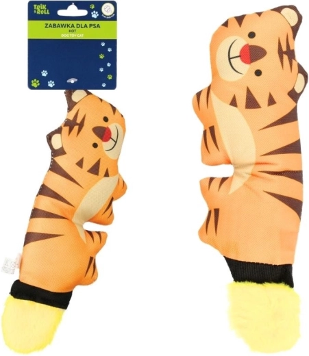 Jouet en peluche pour chien – Chat avec son