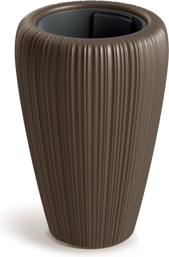 Cache-pot OROBO 39,5 cm noisette