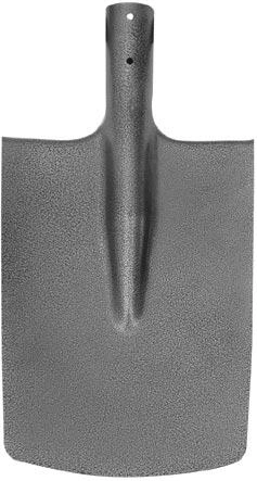 Bêche carrée sans manche, finition komaxit martelée