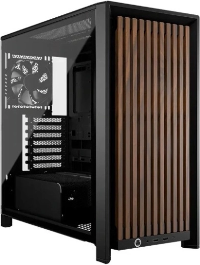 Corsair Frame 4000D Wood RS noir/noyer