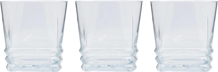 Verres Elegan 315 ml bas, lot de 3 pièces