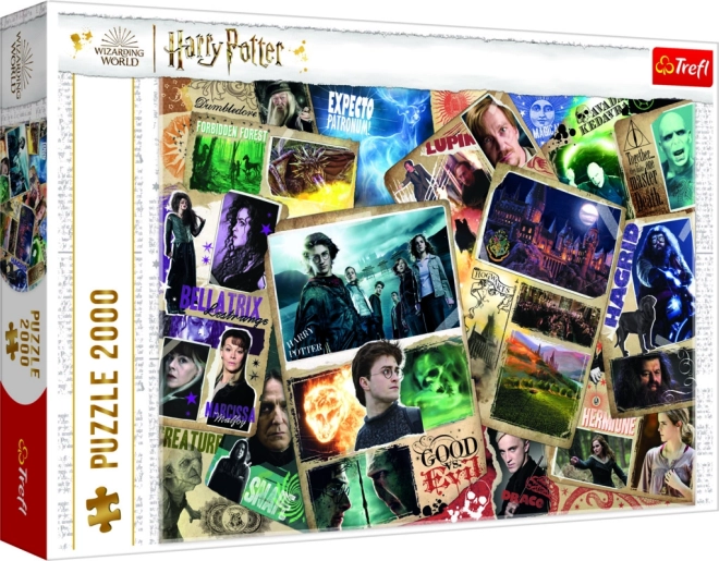 Puzzle 2000 pièces Harry Potter Héros