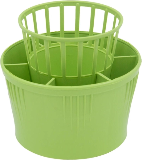Égouttoir rond à couverts en plastique 13 cm - 1 pièce