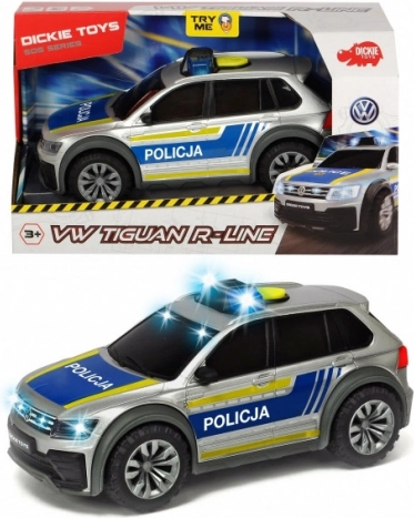 VW Tiguan R-Line Voiture de Police 25 cm