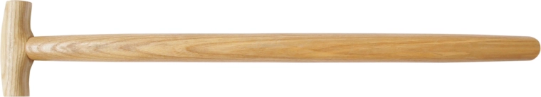 Manche en bois en T pour pelles en aluminium 60 cm