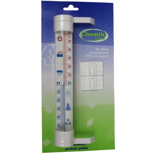 Thermomètre extérieur TERDENS avec montage adhésif