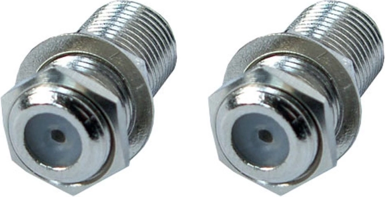 Raccord d’antenne Solight F femelle – F femelle (2 pièces)