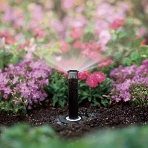 Lot de 5 arroseurs rotatifs escamotables 360° portée 5,7 m