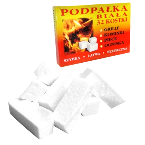 Cube allume-feu blanche 32 pcs