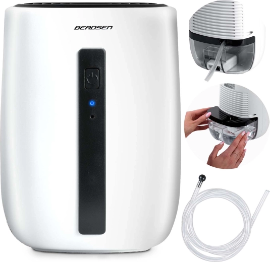 Déshumidificateur d’air automatique Berdsen avec technologie Peltier et alimentation auto BD-855