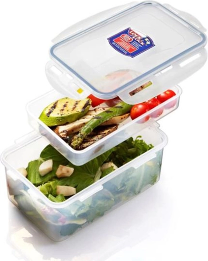 Boîte alimentaire avec compartiment 1,4 l LOCK & LOCK