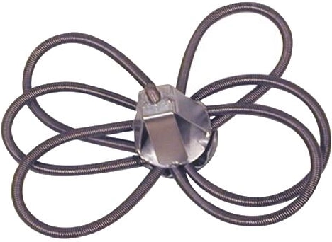 Hérisson de cheminée en acier inoxydable 120–220 mm, 6 ressorts