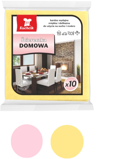 Lingettes de cuisine domestiques KUCHCIK 10 pcs