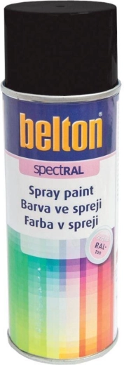 Peinture en spray BELTON RAL 9005 noir mat 400 ml