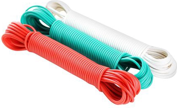 Corde à linge avec câble en acier 10 m