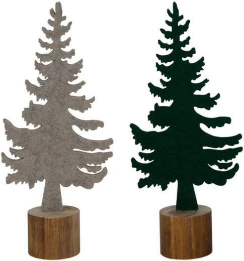 Décoration de Noël sapin 23 cm (2 variantes)