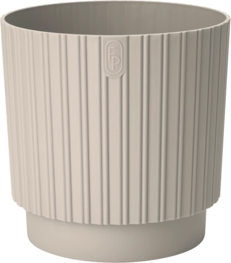 Cache-pot MIKA Cyli Petit ECO Recycled 18 cm amande