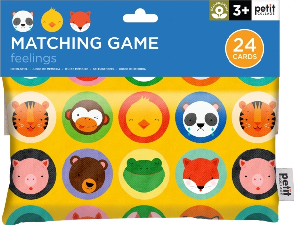 Petit Collage pexeso avec motif d'émotions