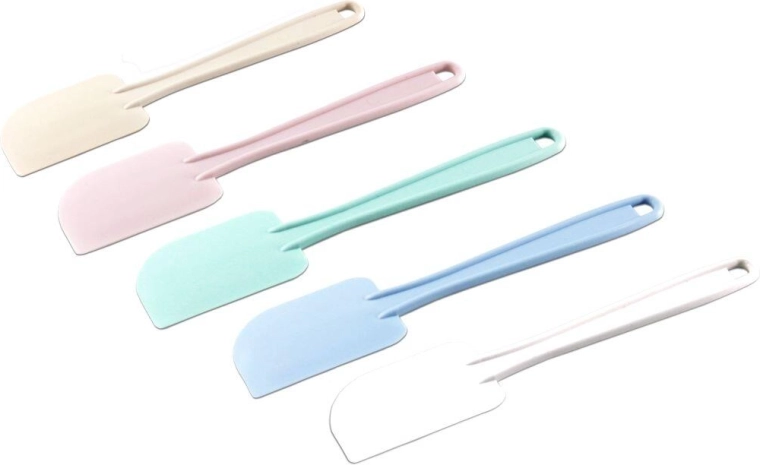 Spatule de cuisine en silicone 23,5 cm – assortiment de couleurs pastel