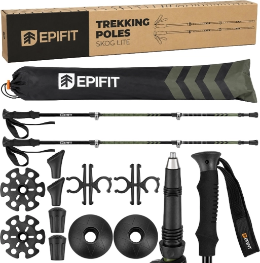 Bâton de trekking Skog Lite - 1 pièce