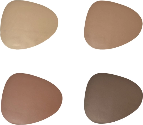 Set de table métallique en plastique UH 44 × 37 cm (assortiment de 4 décors, 4ASS)