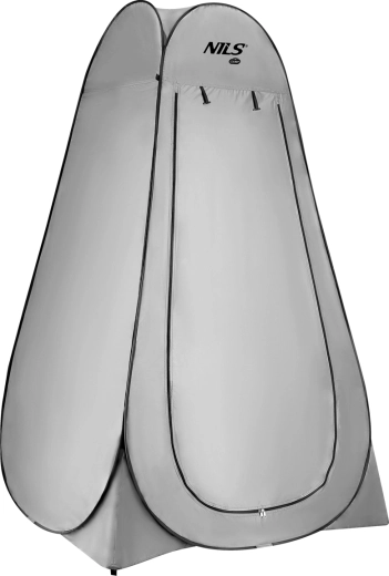 Cabine de douche et de change pliable NILS Camp gris