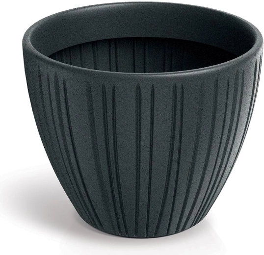 Pot de fleurs Fero Round 30 cm plomb