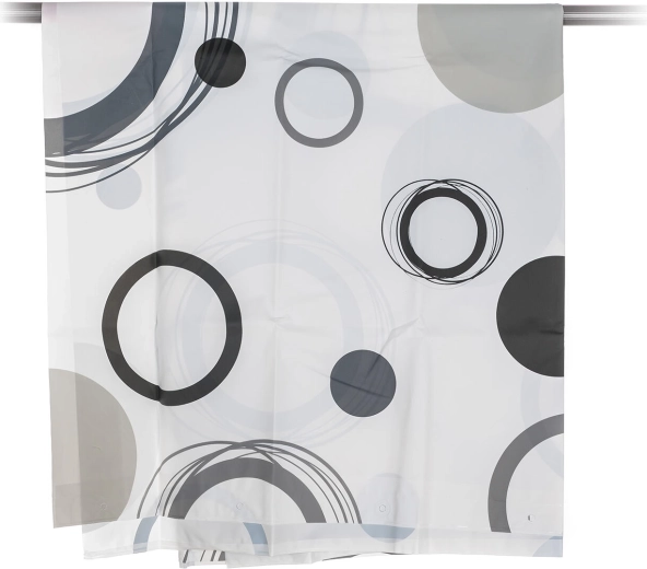 Rideau de douche Bulles 180 × 200 cm, PEVA