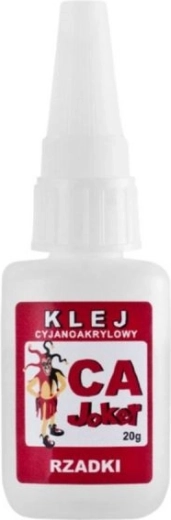 Colle cyanoacrylate fluide Joker CA 20 g avec bouchon à aiguille