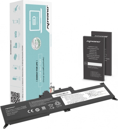 Batterie Movano pour Lenovo ThinkPad Yoga 260/370/X380 2700 mAh (40 Wh)