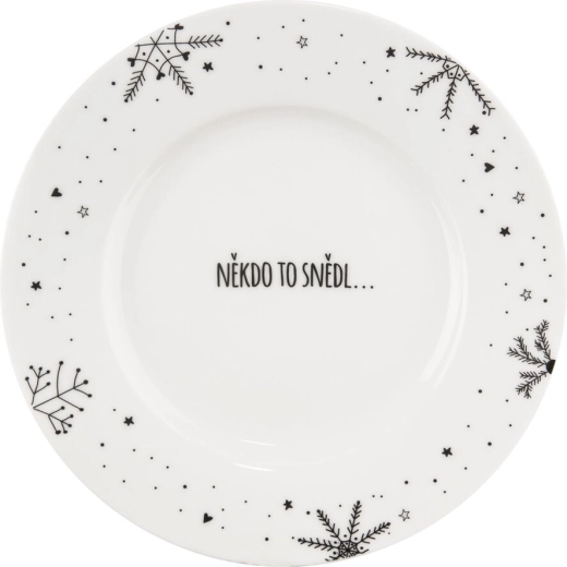 Assiette à dessert en porcelaine Vločka 20 cm