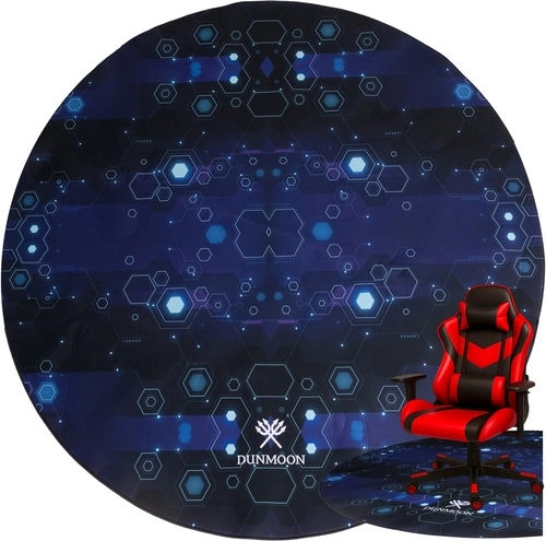 Tapis de protection de jeu pour fauteuil DUNMOON rond 120 cm x 4 mm