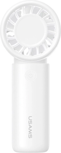 Mini ventilateur de poche USAMS série BC blanc 500 mAh