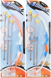 Arc en plastique pour enfants avec flèches à ventouse