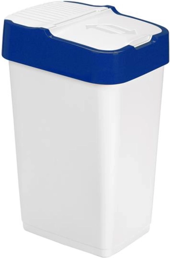 poubelle basculante en plastique HEIDRUN 18 l