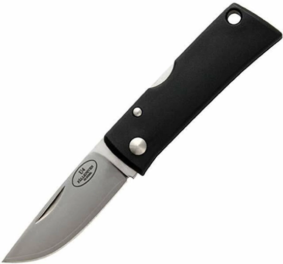 Fällkniven U4 couteau de poche, Grilon noir