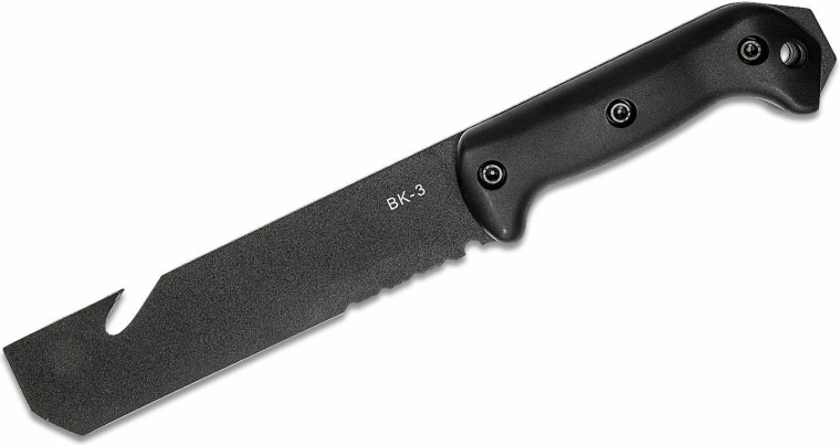 KA-BAR Becker Tac Tool couteau tactique 17,5 cm, noir, Zytel, étui