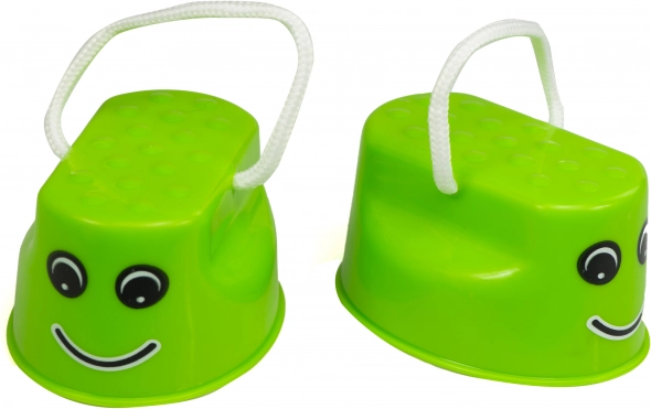 Échasses sauteurs pour enfants – marcheurs d’équilibre – Vertes