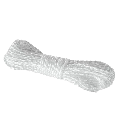 Corde à linge 30 m en polypropylène, blanche