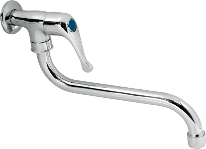 Mitigeur d’évier mural TITANIA IRIS pour eau froide, chrome