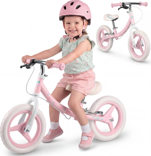 Draisienne pour enfant Ricokids Fun Adventure rose