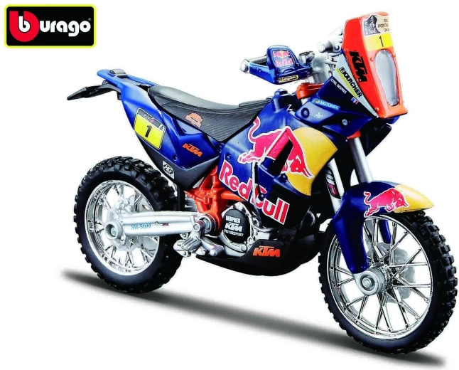 Bburago moto Red Bull KTM 450 Rally Dakar 1:18