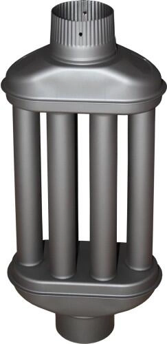 Échangeur de chaleur pour conduit de fumée 130 × 550 mm anthracite