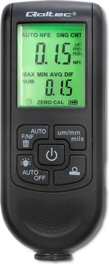 Mesureur numérique d’épaisseur de peinture avec écran LCD 0–2000 µm