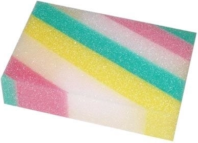 Éponge de bain Arc-en-ciel 14 × 9 × 3,5 cm